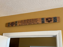 Load image into Gallery viewer, Logo & Team Signs from Full Length Barrel Staves