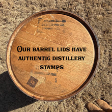 Load image into Gallery viewer, Polished & Stained Whiskey Barrel Rentals