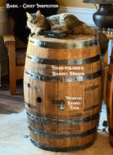 Load image into Gallery viewer, Bourbon Barrel Cabinets - Hand Made by Tom & Karen