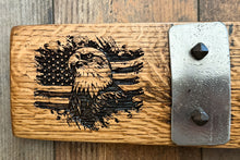 Load image into Gallery viewer, Military Whiskey Barrel Signs from Full Length Barrel Staves