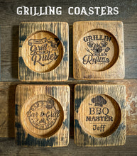 Load image into Gallery viewer, Barrel Coasters Made-to-Order - Any Design