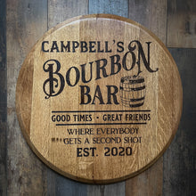 Load image into Gallery viewer, Add Your Name to Our "Bourbon Bar" Lid
