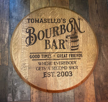 Load image into Gallery viewer, Add Your Name to Our "Bourbon Bar" Lid
