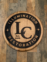 Load image into Gallery viewer, Custom Barrel Lids - Wall Hanging Art