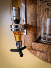 Load image into Gallery viewer, Liquor Dispenser (Wall-mounted) made from Barrel Lid