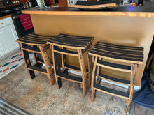 Load image into Gallery viewer, Bar Stools Made from Barrel Staves