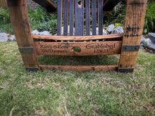 Load image into Gallery viewer, Adirondack Chairs Made From Barrel Staves & Blacksmith Bolts