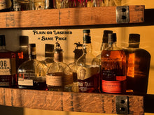 Load image into Gallery viewer, Floating Liquor Racks from Barrel Staves