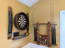 Load image into Gallery viewer, Billiard Racks Made From Whiskey Barrel Staves