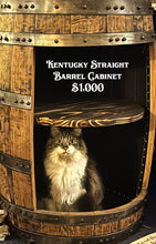 Load image into Gallery viewer, Bourbon Barrel Cabinets - Hand Made by Tom & Karen