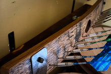 Load image into Gallery viewer, Dart Board Set made from Barrel Lid & Staves