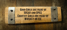 Load image into Gallery viewer, Bourbon Signs made from Barrel Staves