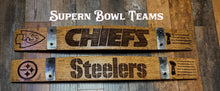 Load image into Gallery viewer, Personalized Signs from Full Length Barrel Staves