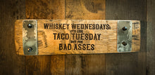 Load image into Gallery viewer, Bourbon Signs made from Barrel Staves