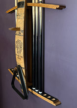 Load image into Gallery viewer, Billiard Racks Made From Whiskey Barrel Staves