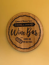 Load image into Gallery viewer, Custom Barrel Lids - Wall Hanging Art