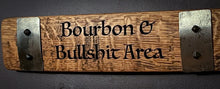 Load image into Gallery viewer, Bourbon Signs made from Barrel Staves