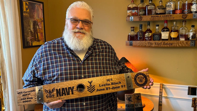 How Whiskey Barrel Signs Enhance Man Caves, Home Bars, and Whiskey Rooms