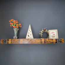 Load image into Gallery viewer, Floating Liquor Racks from Barrel Staves
