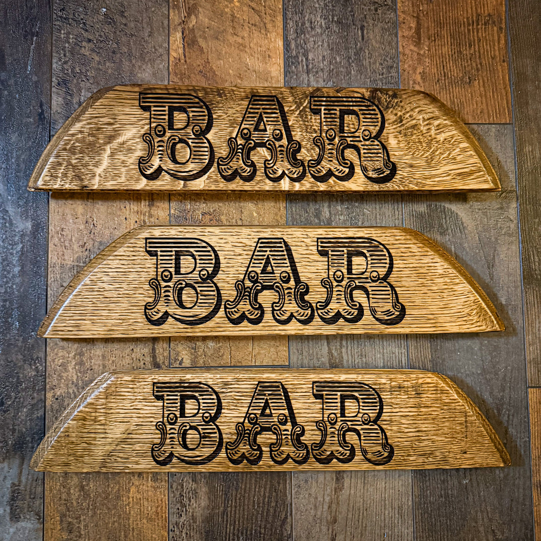 Barrel Lid Signs