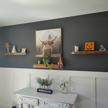 Load image into Gallery viewer, Floating Liquor Racks from Barrel Staves
