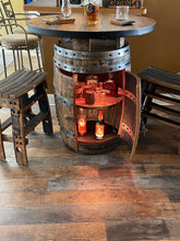 Load image into Gallery viewer, Bar Stools Made from Barrel Staves
