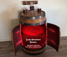 Load image into Gallery viewer, Bourbon Barrel Cabinets - Hand Made by Tom &amp; Karen
