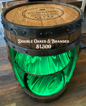 Load image into Gallery viewer, Bourbon Barrel Cabinets - Hand Made by Tom &amp; Karen
