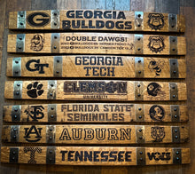Load image into Gallery viewer, Logo &amp; Team Signs from Full Length Barrel Staves
