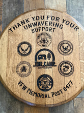 Load image into Gallery viewer, Custom Barrel Lids - Wall Hanging Art
