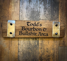 Load image into Gallery viewer, Bourbon Barrel Novelty Signs
