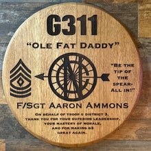 Load image into Gallery viewer, Custom Barrel Lids - Wall Hanging Art
