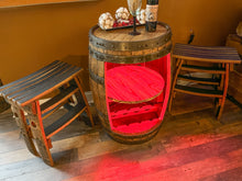 Load image into Gallery viewer, Bar Stools Made from Barrel Staves
