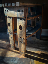 Load image into Gallery viewer, Bar Stools Made from Barrel Staves

