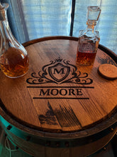 Load image into Gallery viewer, Bourbon Barrel Cabinets - Hand Made by Tom &amp; Karen
