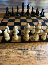 Load image into Gallery viewer, Chess Board Lasered Onto a Lazy Susan Barrel Lid
