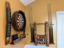 Load image into Gallery viewer, Billiards Rack Made From Barrel Staves
