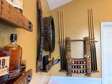 Load image into Gallery viewer, Billiards Rack Made From Barrel Staves
