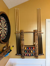 Load image into Gallery viewer, Billiards Rack Made From Barrel Staves
