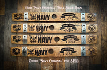 Load image into Gallery viewer, Military Signs from Full Length Barrel Staves
