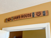 Load image into Gallery viewer, Personalized Signs from Full Length Barrel Staves
