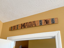 Load image into Gallery viewer, Personalized Signs from Full Length Barrel Staves
