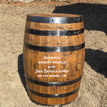 Load image into Gallery viewer, Polished &amp; Stained Whiskey Barrel Rentals

