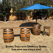 Load image into Gallery viewer, Umbrella Barrel Rental
