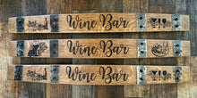 Load image into Gallery viewer, Personalized Signs from Full Length Barrel Staves
