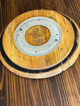 Load image into Gallery viewer, CUSTOM Lazy Susan from Bourbon Barrel Lid
